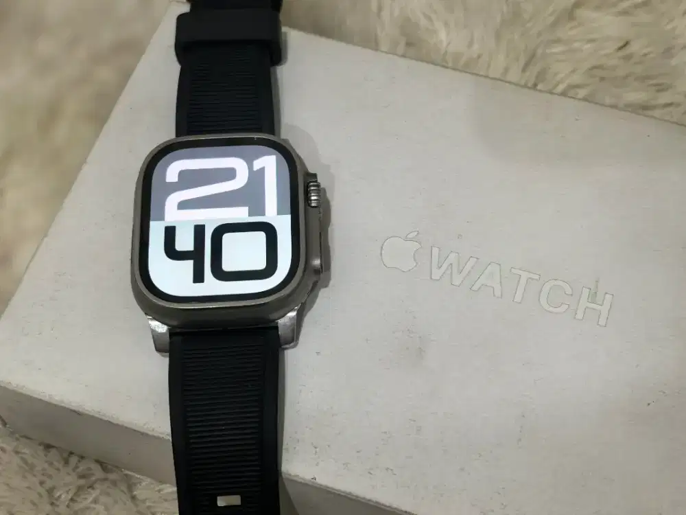 Iwatch Ultra 49mm Titanium Gen 1 Plus Starp Premium Nomad Fullset Ori