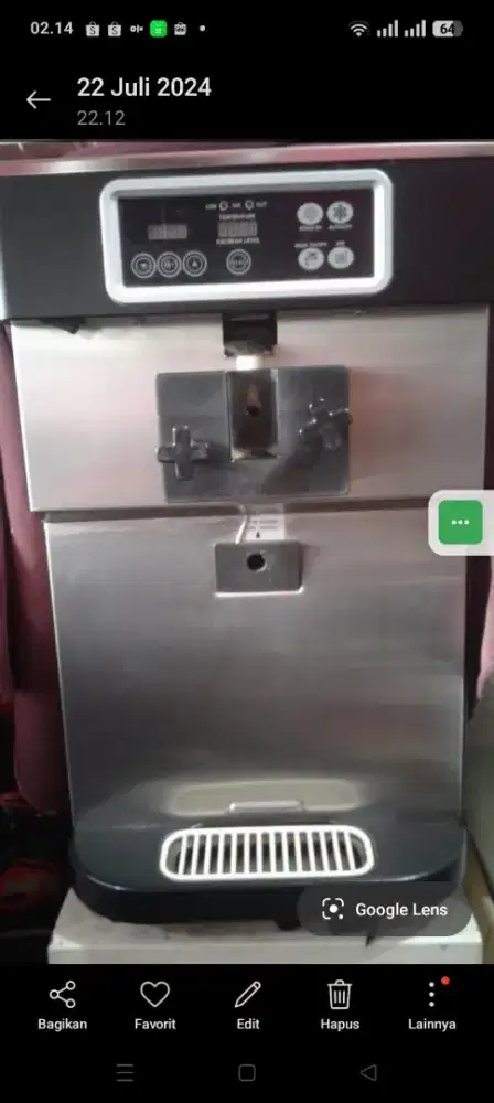 Mesin ice cream icetro