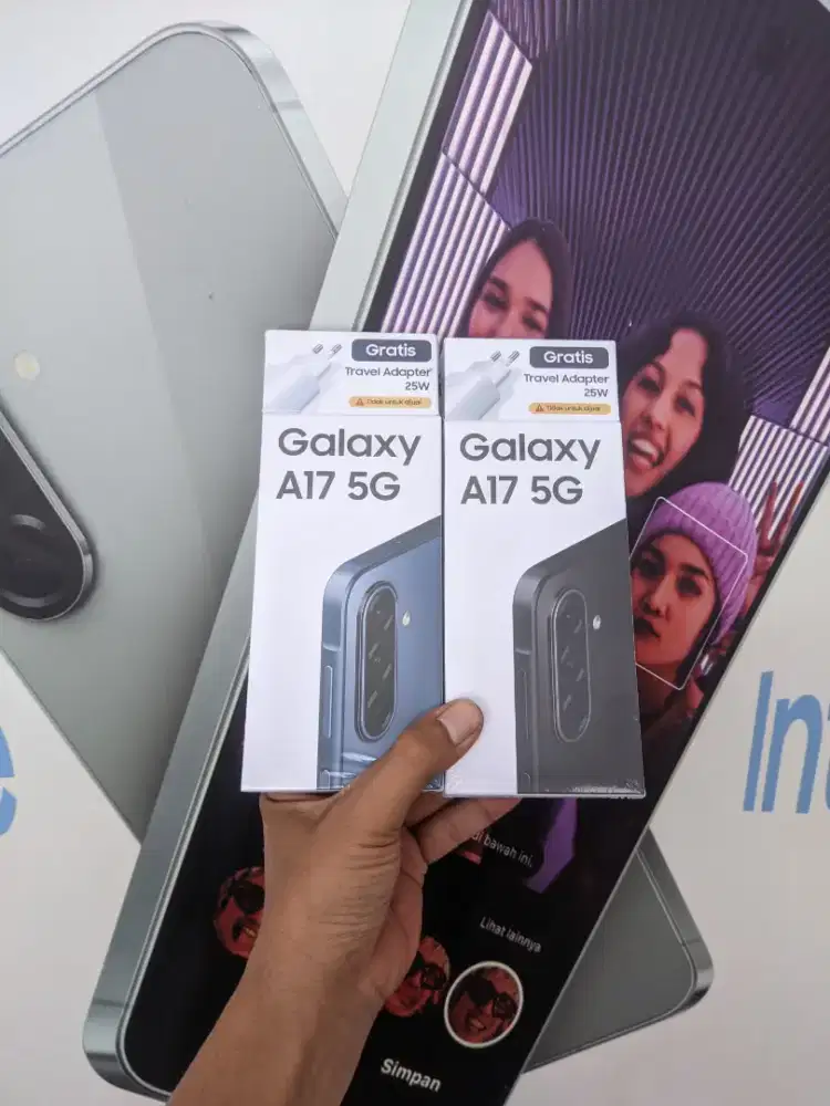 Fast respon WA Samsung Galaxy A17 5G 8/256 Garansi resmi 15bln