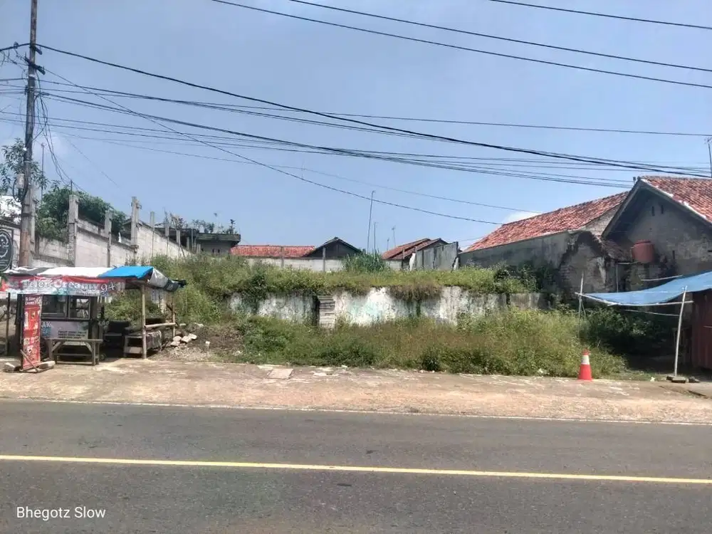Dijual / Disewakan Tanah 510m² Jl Provinsi ±1 KM Gerbang Tol Darangdan
