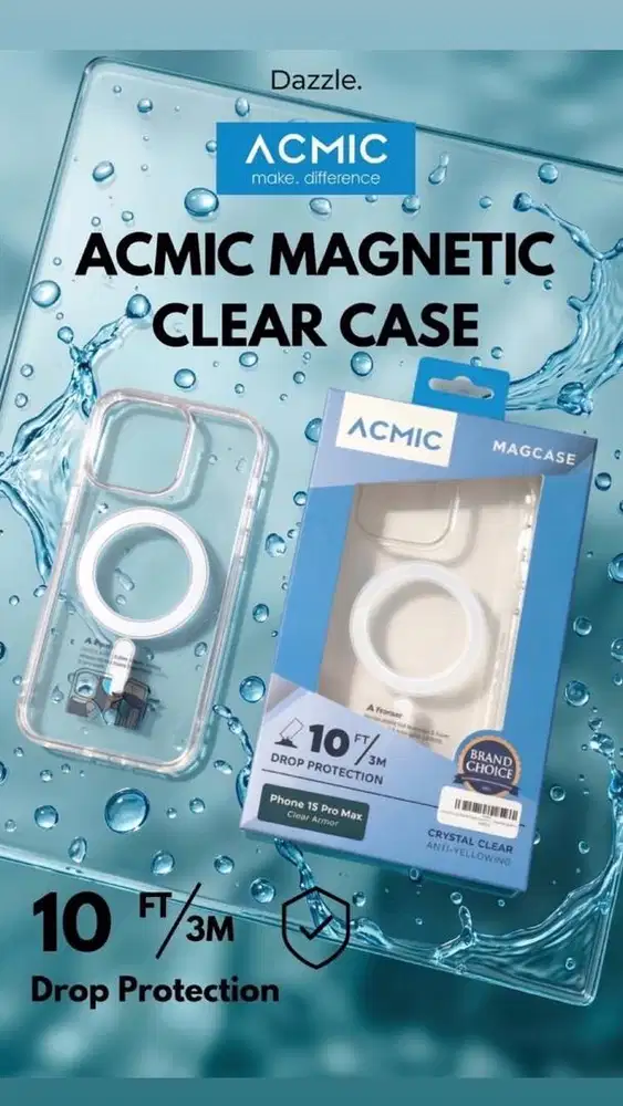 Acmic Case Premium Clear Magsafe