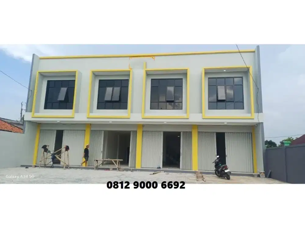 Jual Ruko Baru 2 Lantai Jalan Aria Jaya Santika Tigaraksa Tangerang