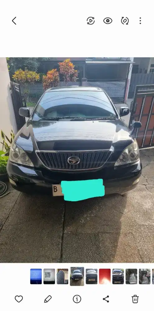 TOYOTA HARRIER 2006 240G Bensin AT RP. 110.000.000