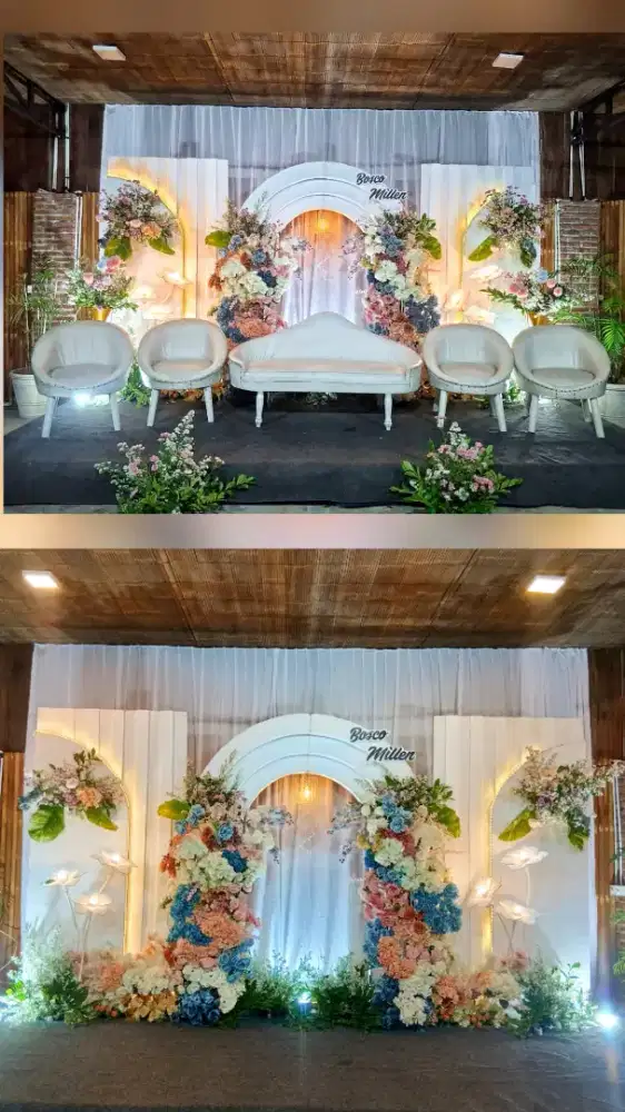 Dekorasi pernikahan,lamaran,ulang tahun, acara kantor dan lain lain