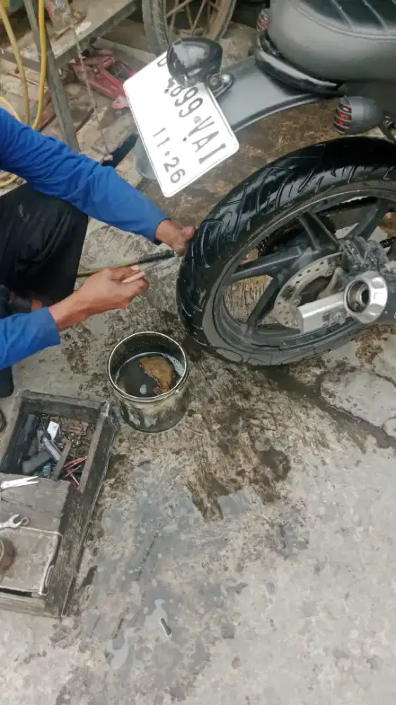 Velg copotan megapro mono set nap gir