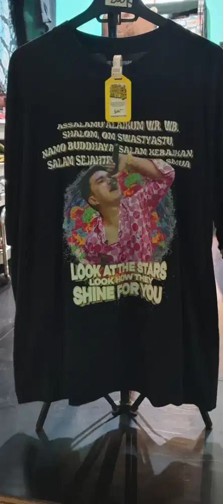 Kaos Original Aldi Taher Official Ukuran XL OVER SIZE