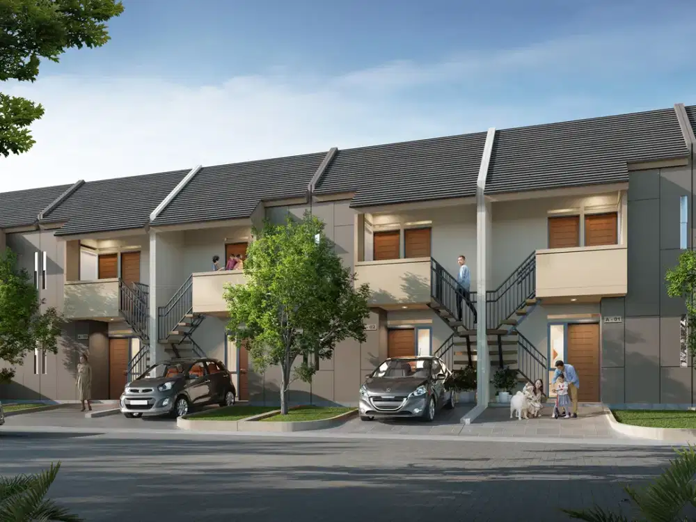 Kosan Jababeka New palm Townhouse Jababeka Cikarang