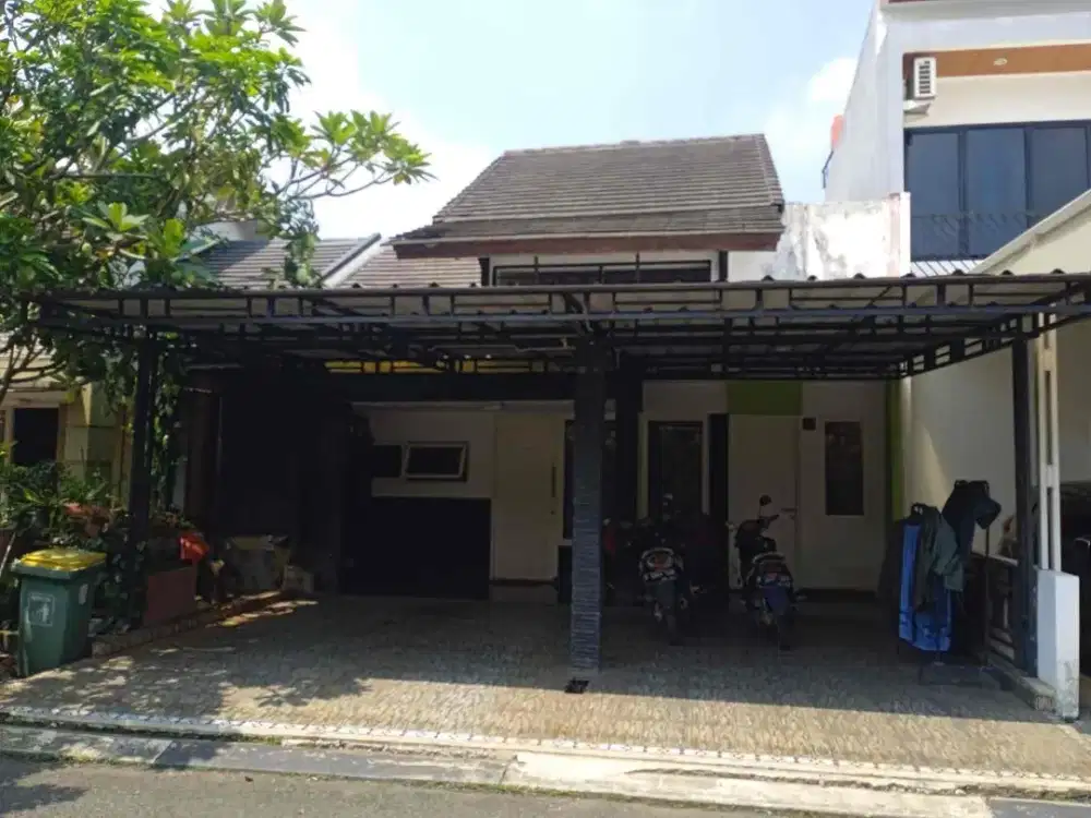 dijual rumah murah harga dibawah pasaran di perumahan green park residence cluster rosewood, kel. jatimelati, kec. pondok melati, kota bekasi