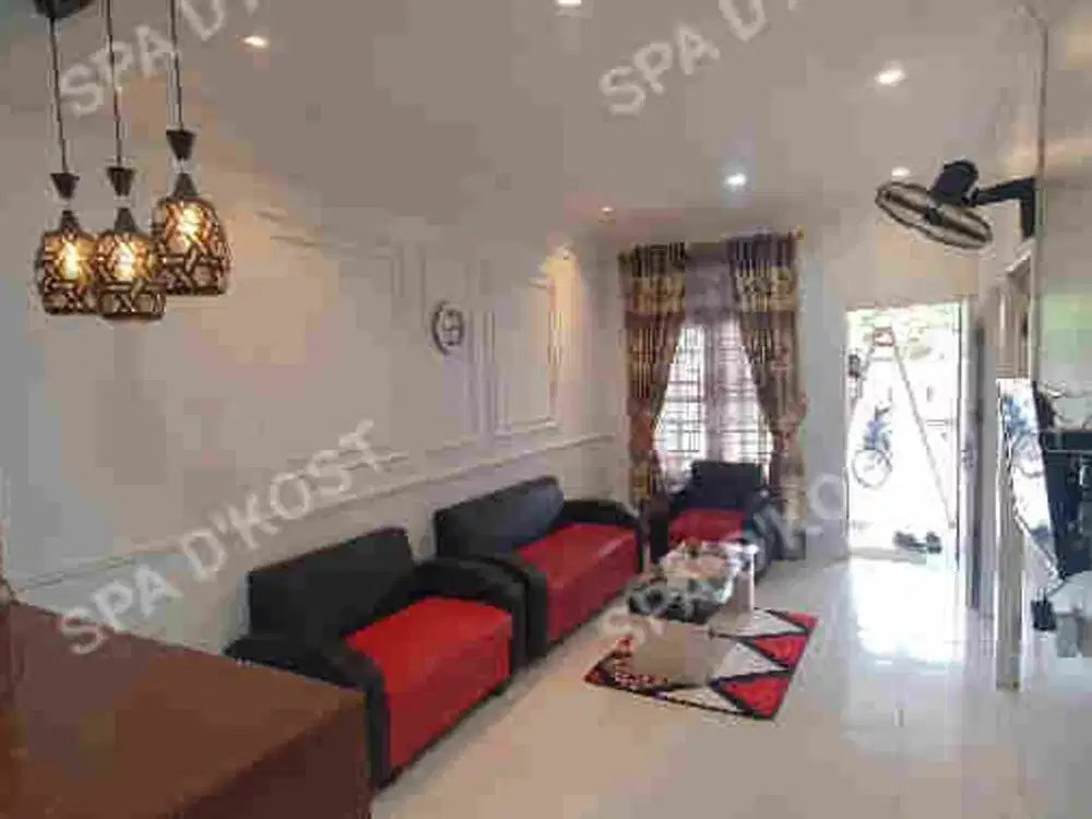 sewa rumah Kontrakan Bulanan Full Furniture  tipe 65 Deluxe Standar SPA D'KOST sidomulyo Barat Pekanbaru