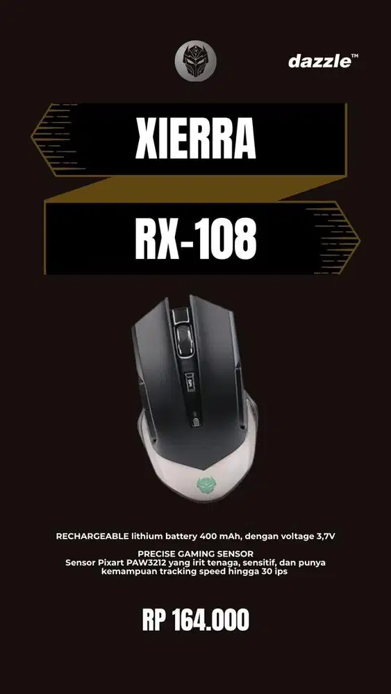 Mouse gaming rexus RX-108