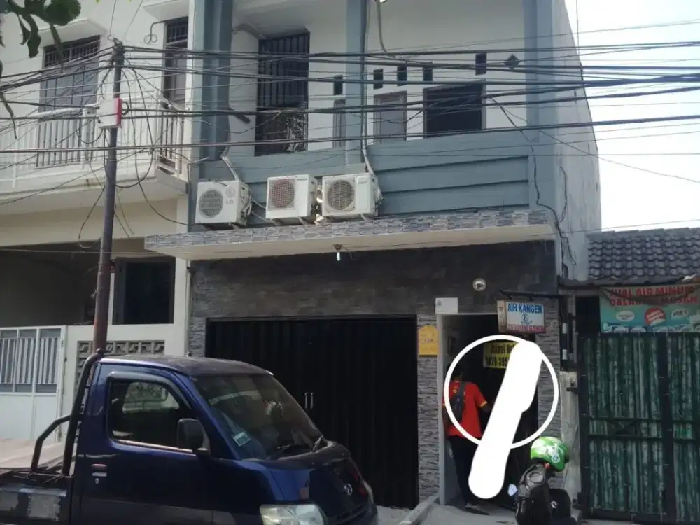 Dijual Rumah 2 Lantai + Kios di Cipondoh Makmur nego