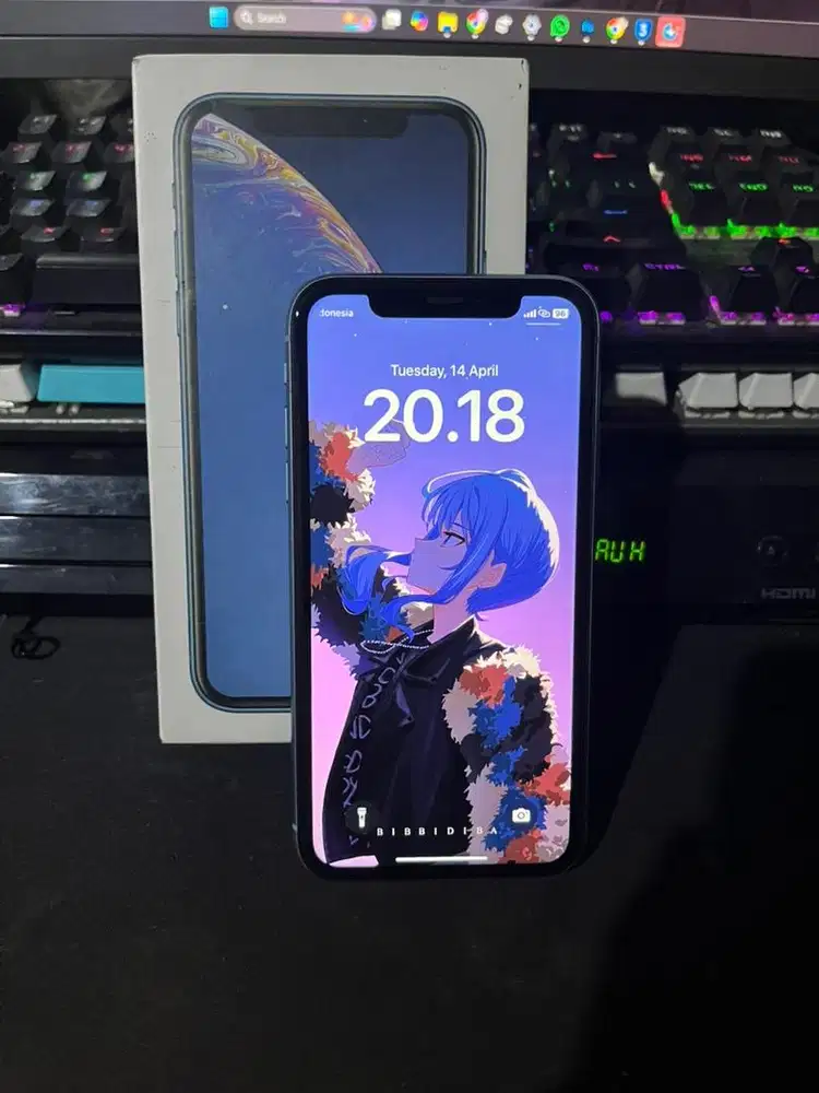 iPhone XR 64GB blue allop