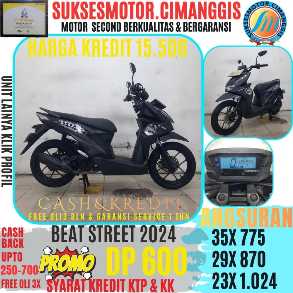 BEAT STREET PROMOTERMURAH CASHBACK UPTO700RBU FREEOLI3X BERGARANSI
