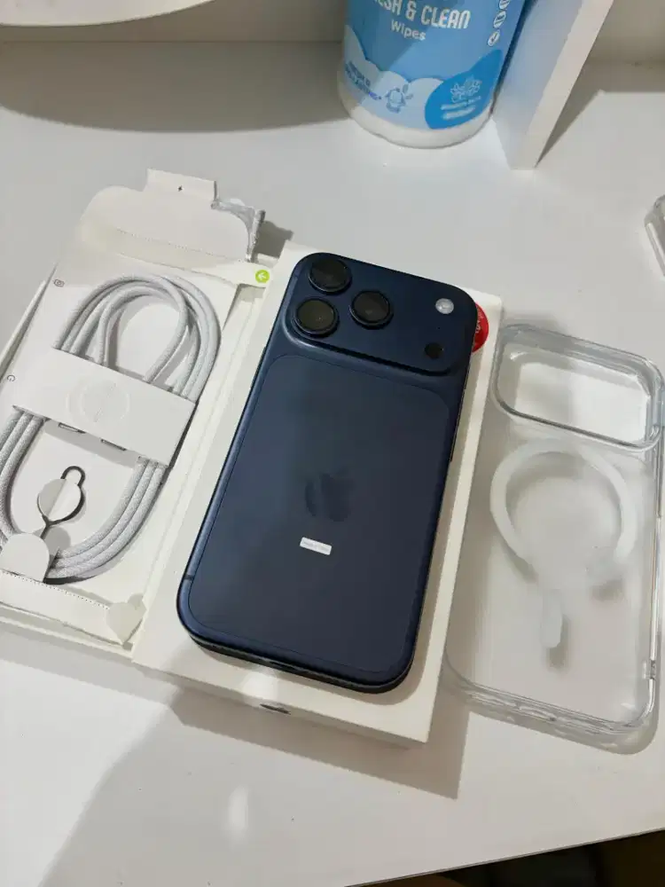 IPHONE 17 PRO 256FB FULLSET ORIGINAL MULUS LIKE NEW NOMINUS IBOX CC 19