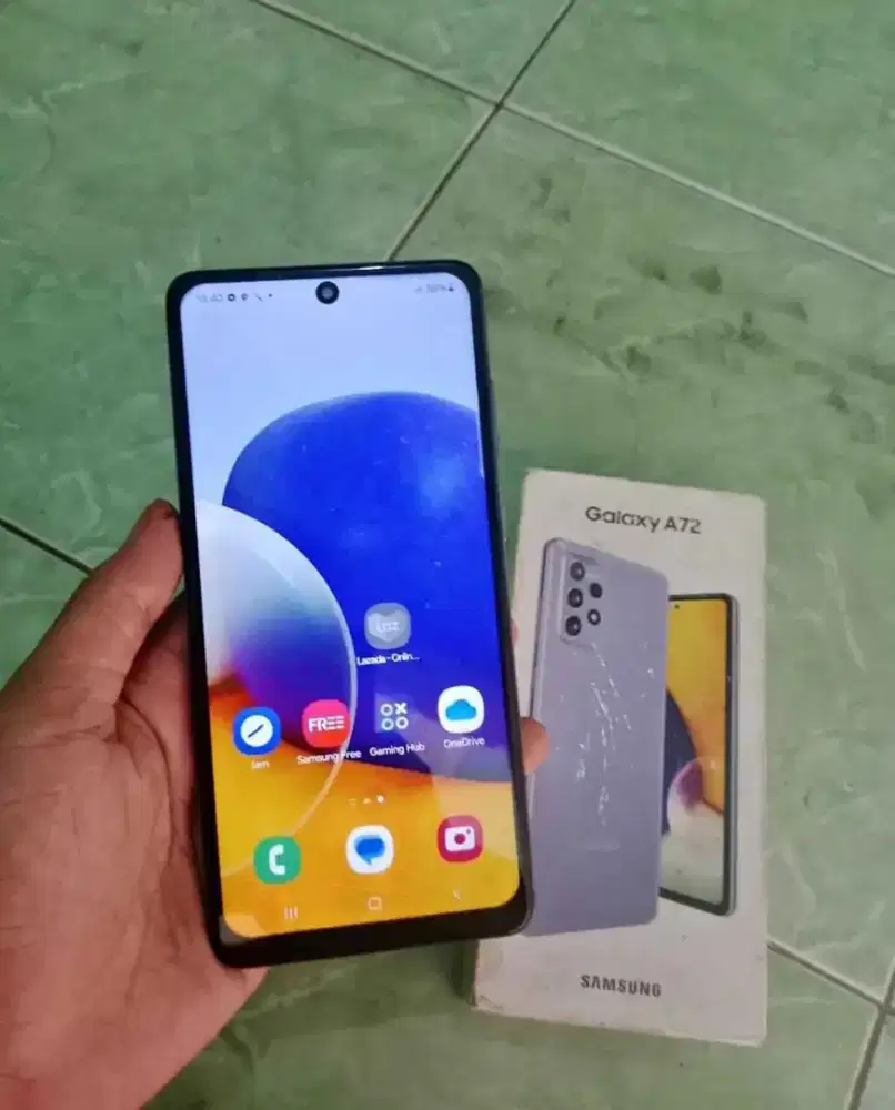 Samsung a72 fullset ram 8/128