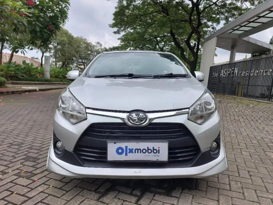 DP MURAH Toyota Agya 1.2 G TRD Sportivo Bensin-MT 2019 Silver CUAYD