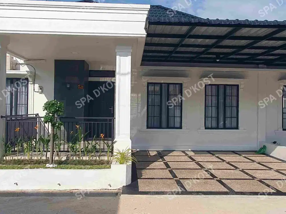 Disewakan Rumah kontrakan Mewah,elegan, nyaman, Tipe 75 luxury Plus SPA D'KOST, lokasi Kartama Pekanbaru