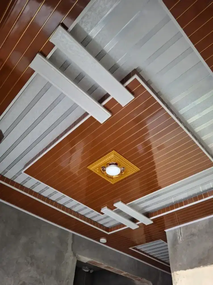 Menerima pemasangan plafon PVC