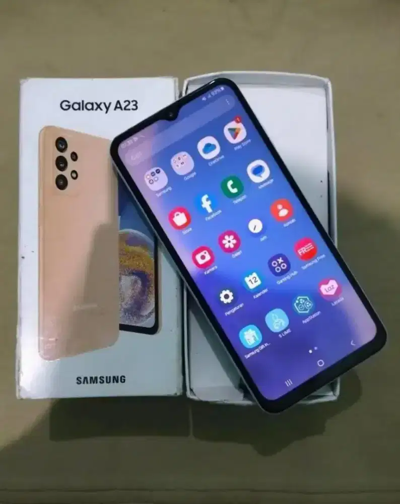 Samsung a23 fullset ram 6/128