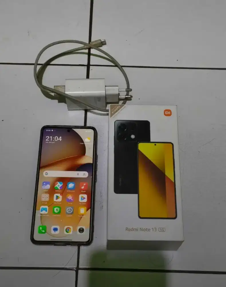 Redmi note 13 5g fullset ram 8/256