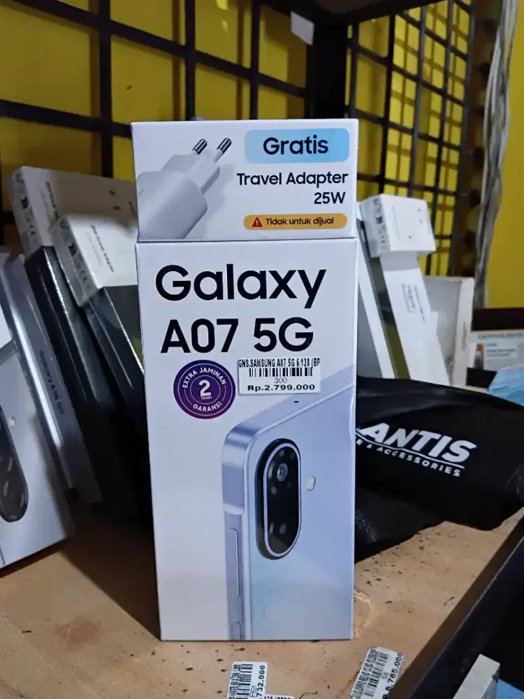 Samsung A07 5G 6/128 garansi resmi 1tahun atlantis dahsyat