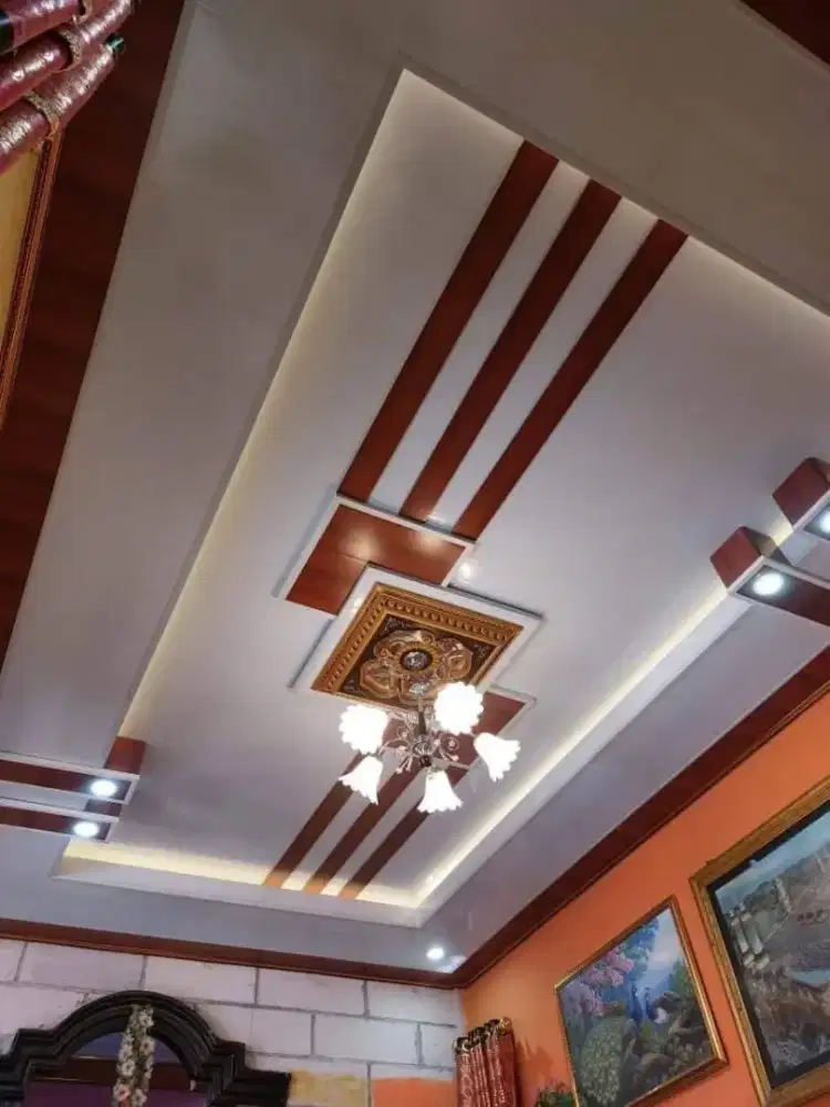 Menerima pemasangan plafon PVC