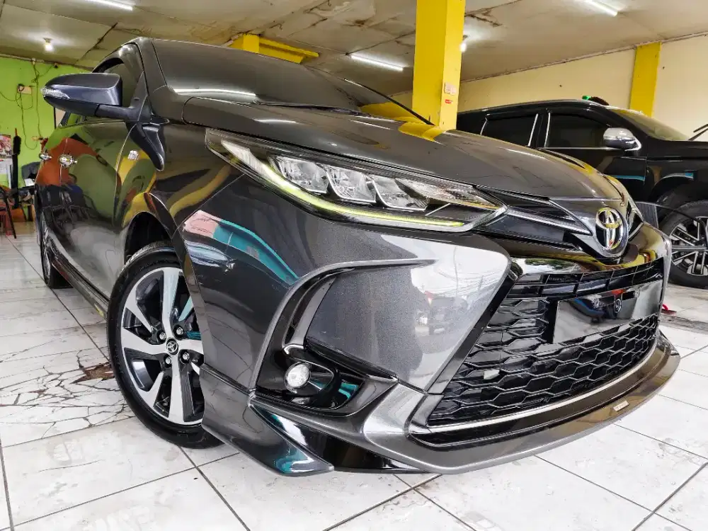 LOW KM 50RB..! TOYOTA YARIS S GR SPORT AT 2021 MATIC 7 AIRBAGS NO 2022