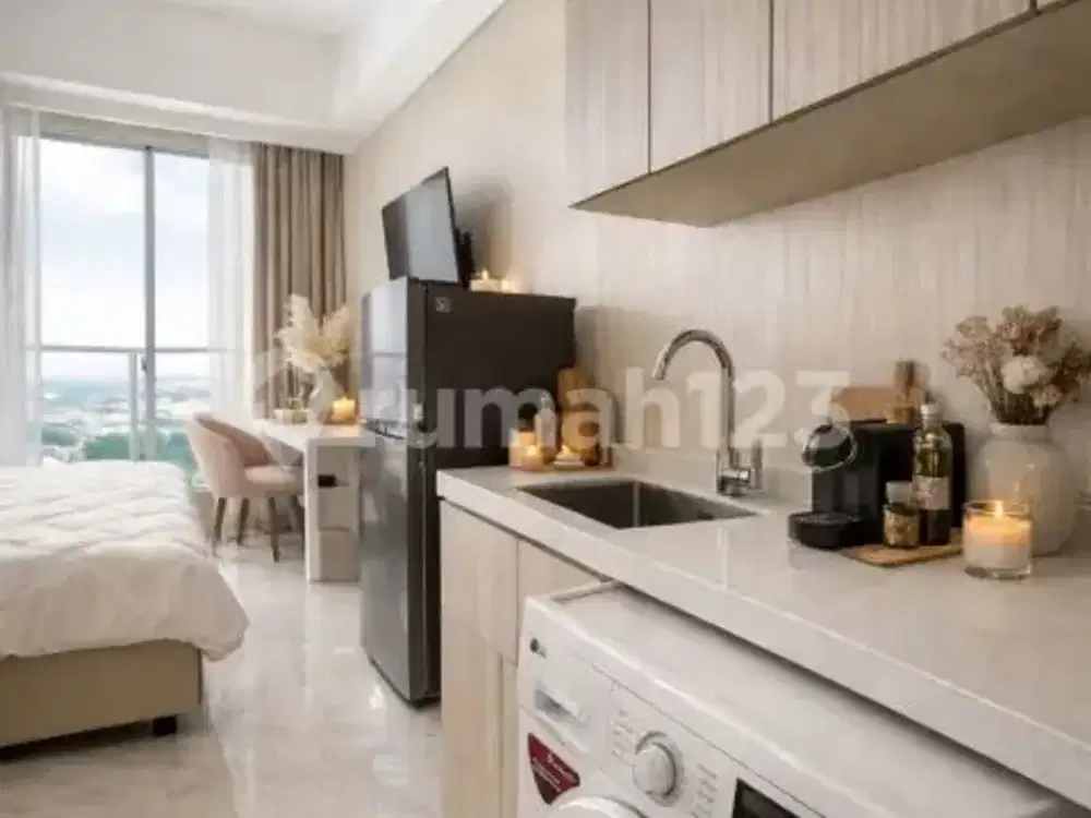 Dijual Apartemen Sedayu City Suites Type Studio 28M LT 20 Furnishes Jakarta Timur