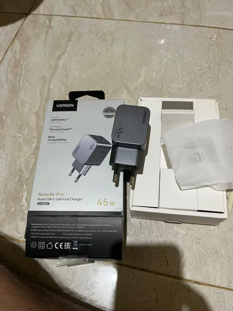 Kepala carger Ugreen 45w