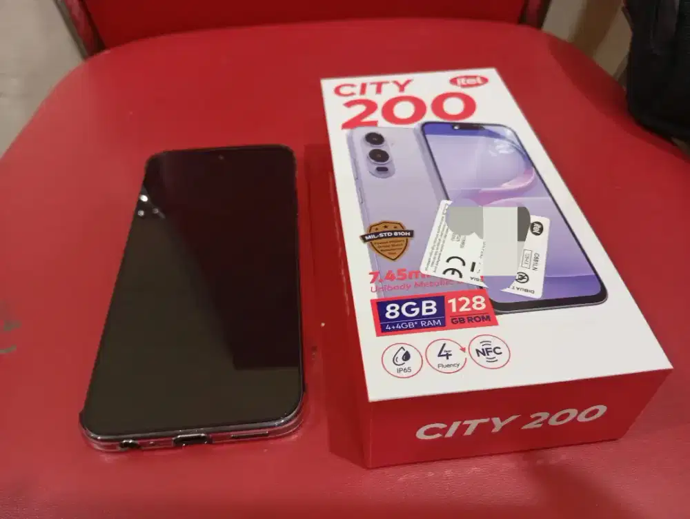 Itel City 200 RAM 8GB/128GB