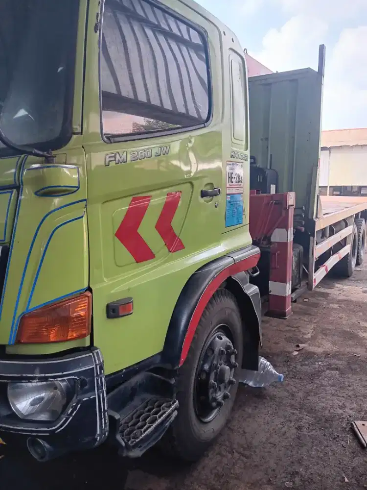 Hino Lohan 500 FM 260 JW Bak Besi 6×4 Long 9.5mtr Turbo BioSolar Euro2