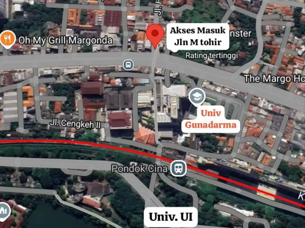 JUAL Kosan Margonda (6 KAMAR) Dekat (Kampus UI dan Gunadarma) Kost H.M.Tohir Depok