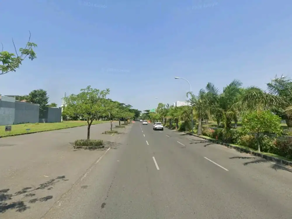 Disewakan Kavling Pakuwon City Komersial Long Beach Double Way Mulyosari 416 m2