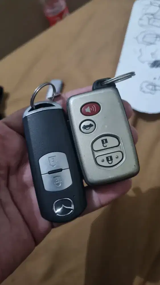 Smartkey Mazda CX5, Mazda 2, Camry, Altis , Kunci Serep