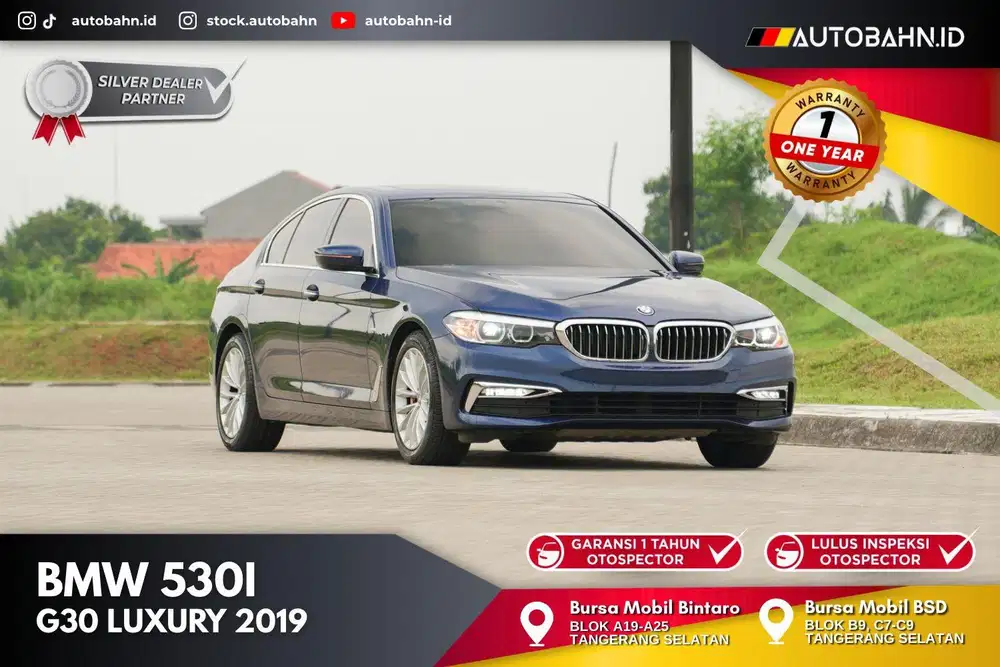 Menang Banyak! BMW 530i Luxury 2019 RSE Sunroof Harman! E300 x5 330i