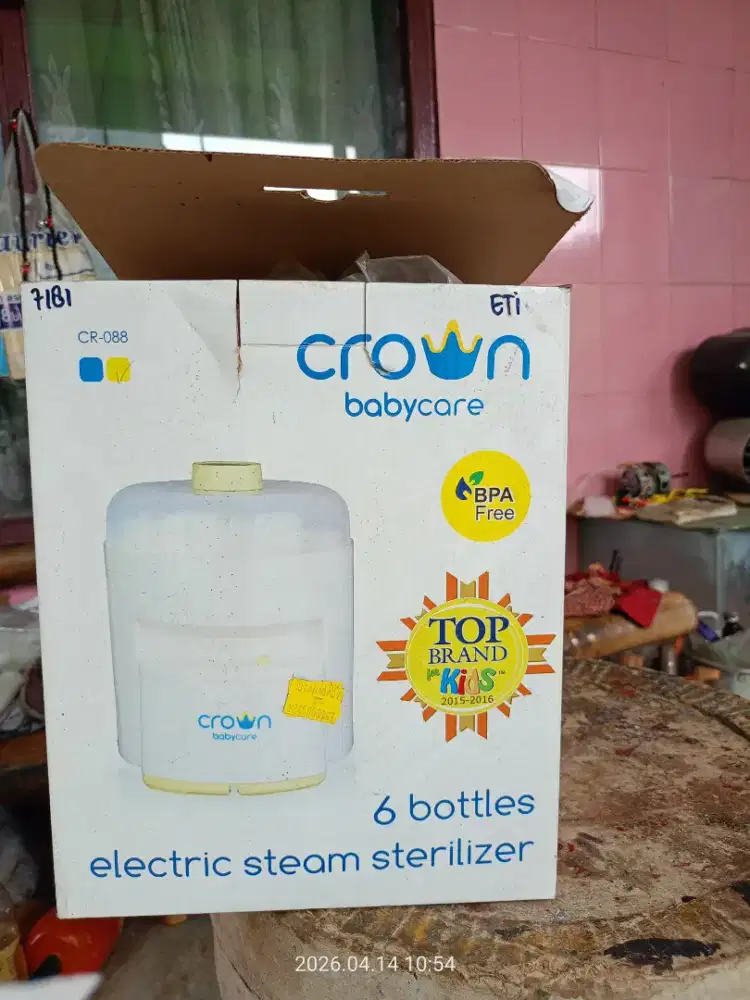 Steril Botol Bayi Merk Crown