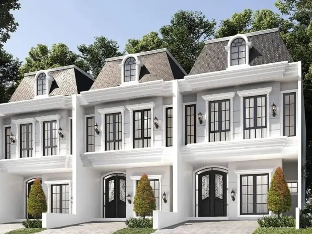 Dijual Rumah Dharma Husada Gress model American Style