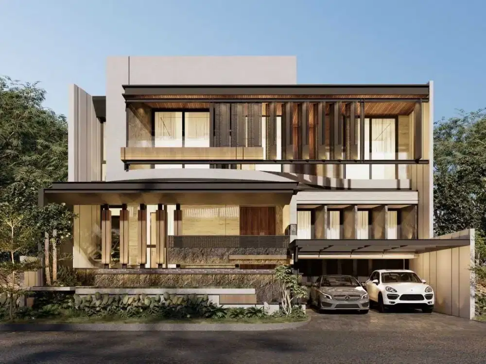 DIJUAL RUMAH BUKIT GOLF CITRALAND TERDEPAN 4KT 2LT SEMI BASEMENT MEWAH