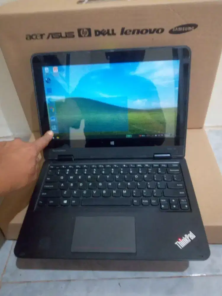 Touchscreen Yoga 11e Intel N2940(4cpu) DDR 8GB SSD 128GB 12 2 jam