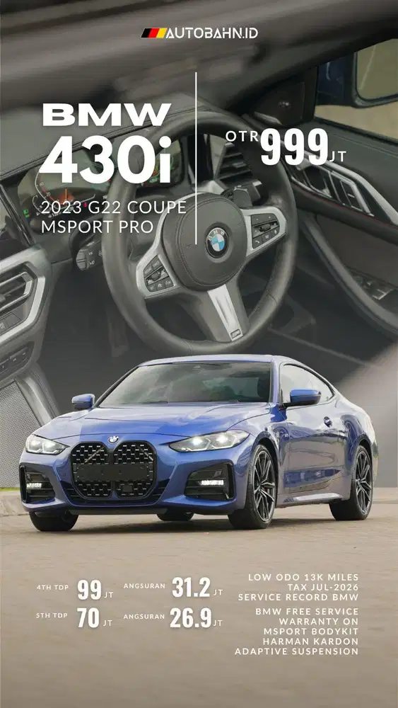 #Could Be Yours! BMW 430i Coupe M-Sport Pro 2023 Portimao! 330i m2 m4