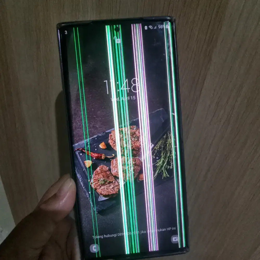 HP Second Samsung Note 20 Ultra 8/512 Bekas Minus Sein