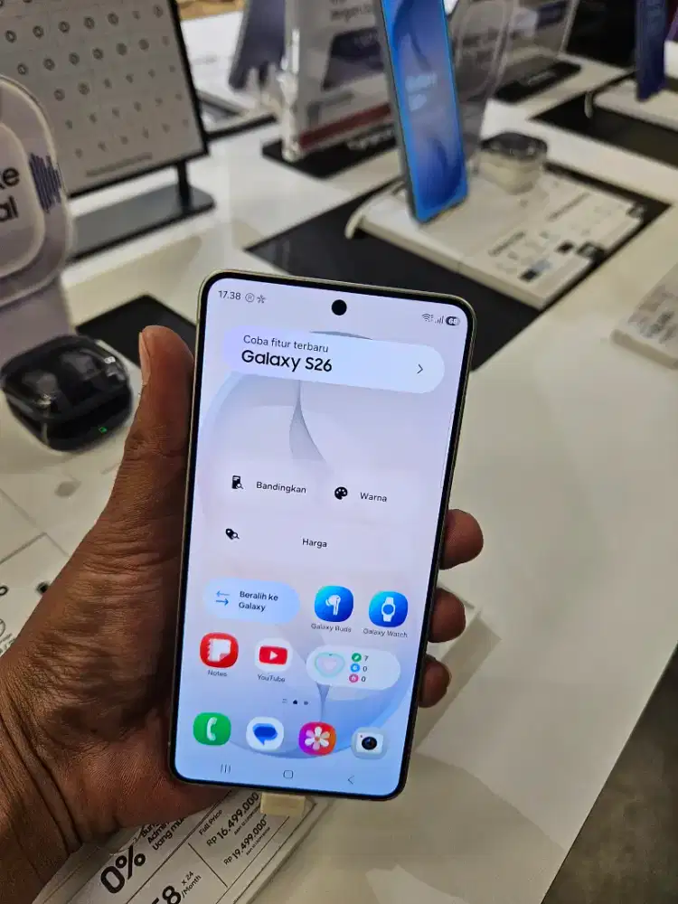 SAMSUNG S26 BASE 512GB GRATIS UPGRADE MEMORY 2X