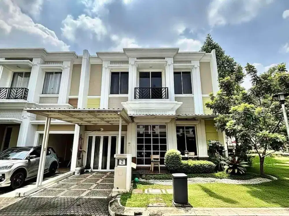 Dijual cepat rumah Furnished Cluster Flamingo The Springs