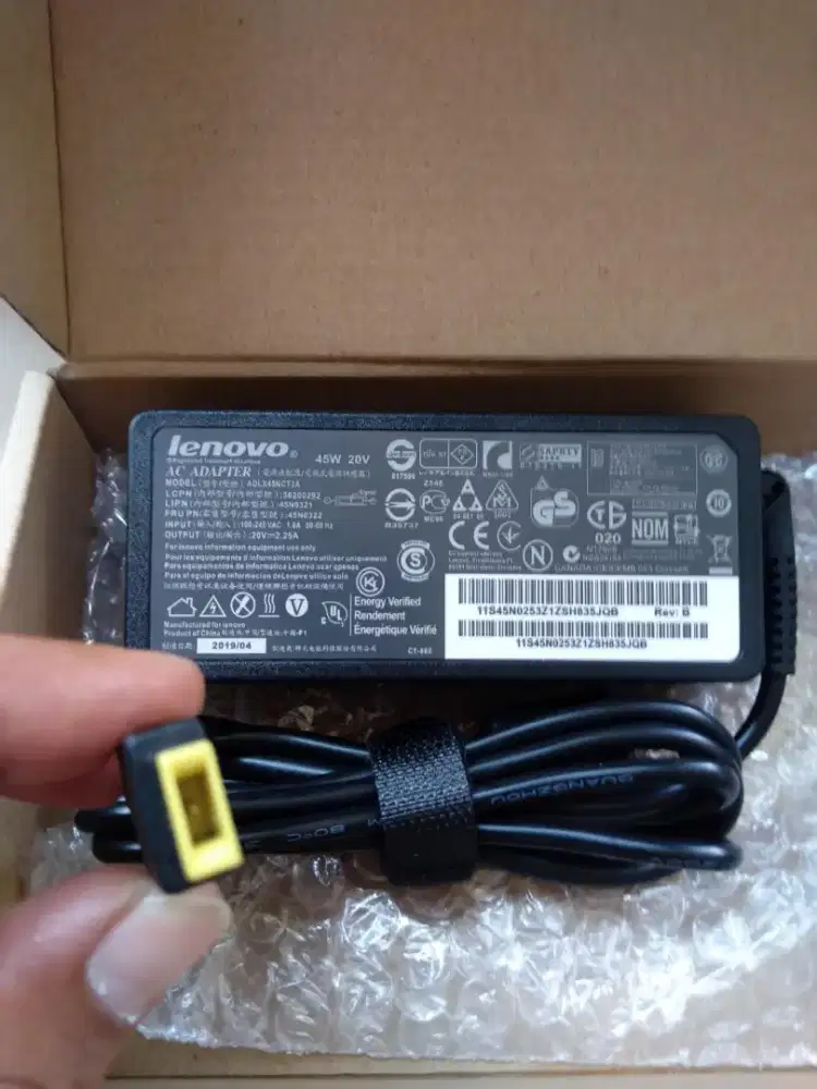 Adaptor charger laptop Lenovo Thinkpad T460 T470 T450 T440 T460S ORI