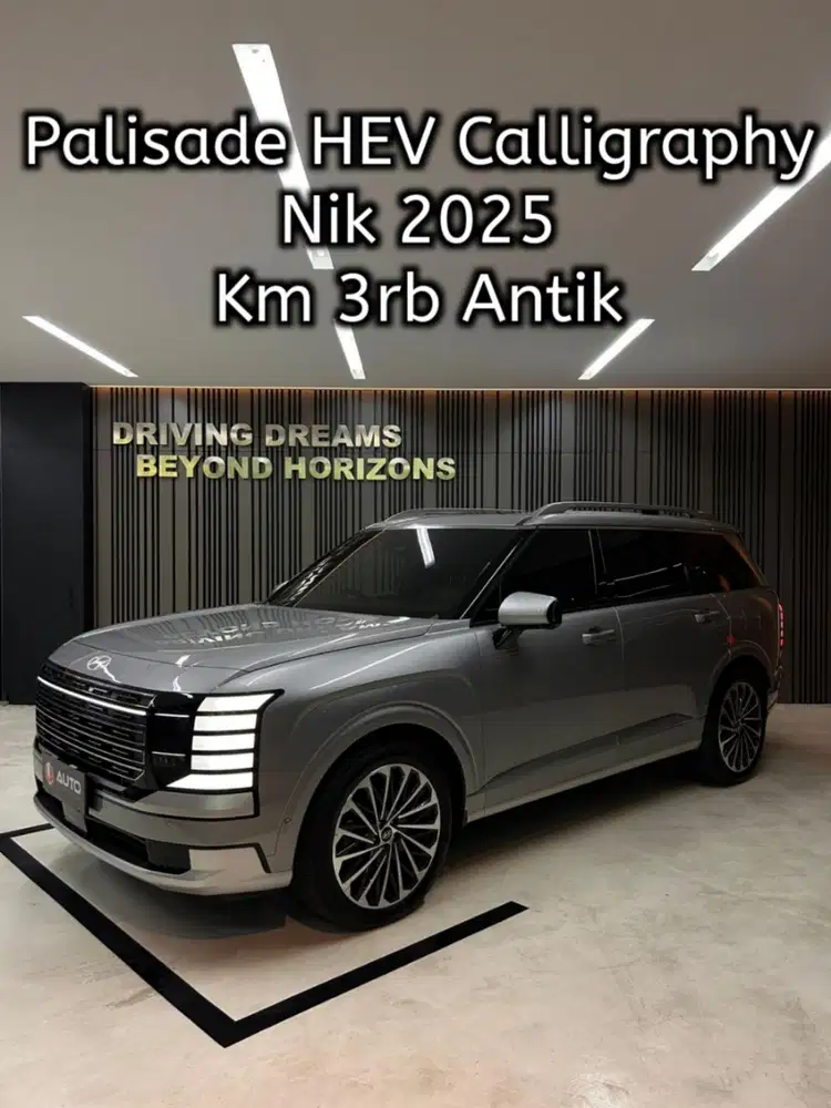 Hyundai Palisade Hybrid Calligraphy 2026 Abu-abu Km3rb Nik 2025 HEV