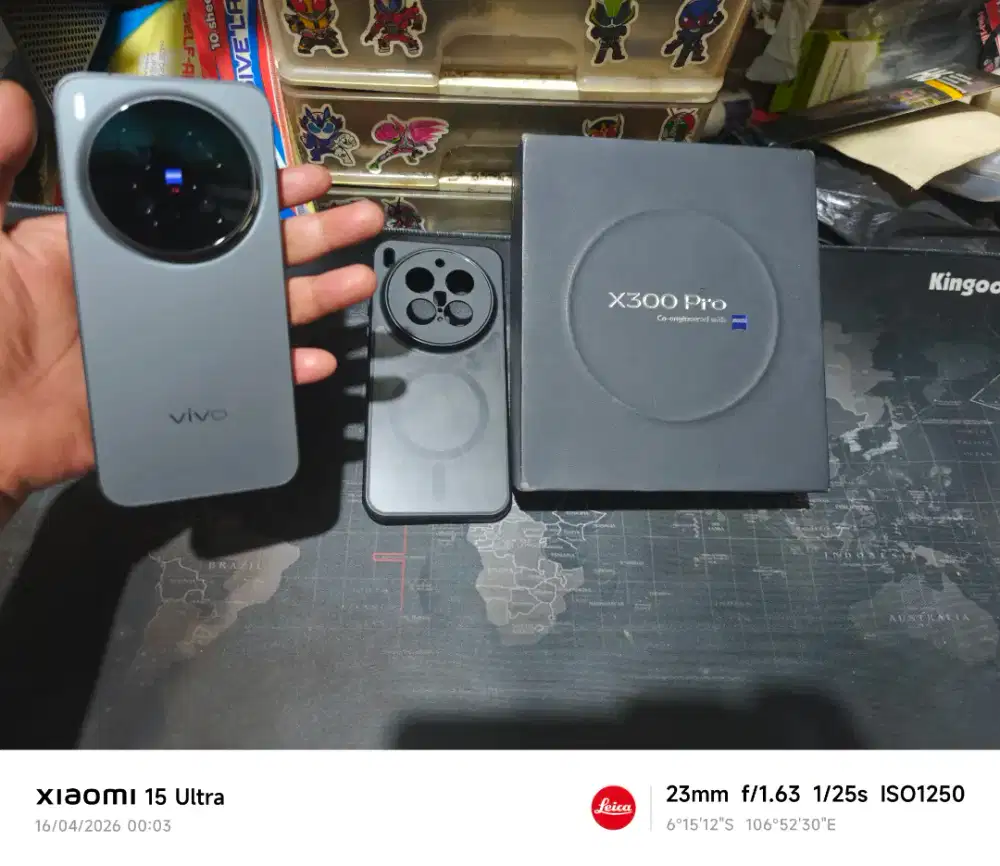 Vivo X300 Pro 5G 16/512Gb Mulus Garansi On Bisa TT