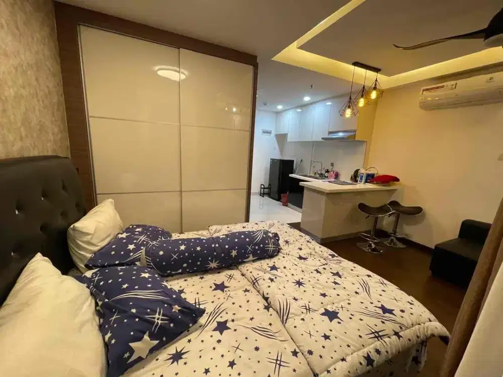 DIJUAL APARTEMEN HARBOUR BAY RESIDENCE TYPE STUDIO FURNISHED SIAP HUNI ATAU UNTUK INVESTASI