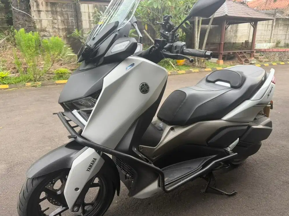 Di Jual Yamaha X-Max Connected 2023 Fav White Colors, Super Like New!