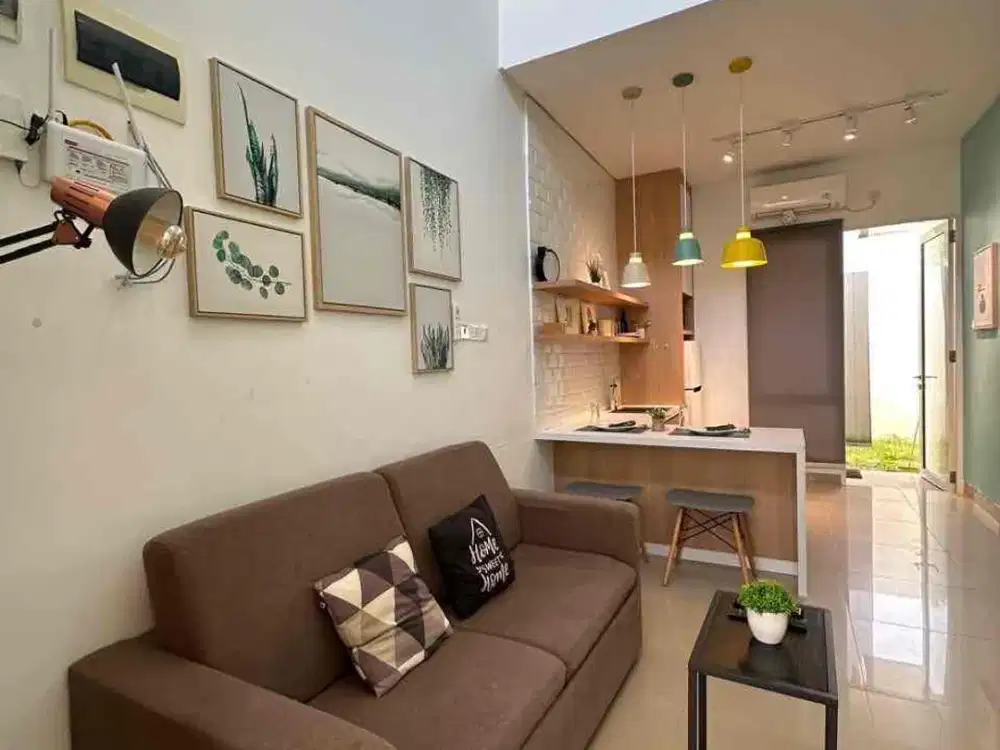 DISEWAKAN RUMAH ORCHARD PARK AGUNG PODOMORO FULL FURNISHED CAKEP