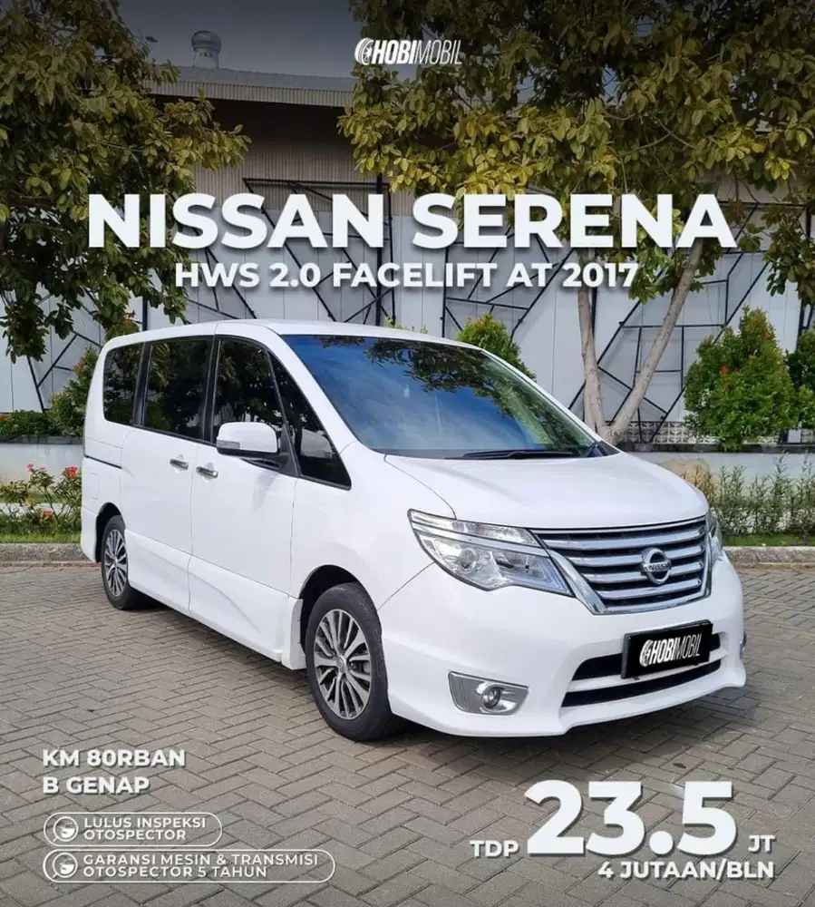 Serena Hws 2.0 Facelift AT Thn 2017